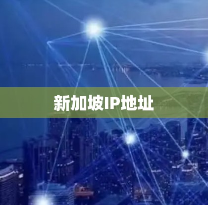 新加坡IP地址