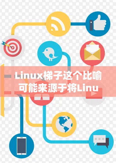 Linux梯子这个比喻可能来源于将Linux系统中的各个组件或功能组织成一个层级结构，类似于梯子的横档和缝隙。这种比喻可以帮助理解Linux系统中各个部分之间的关系和功能扩展