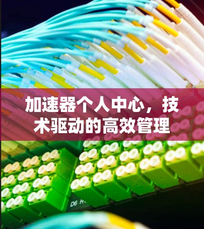 加速器个人中心，技术驱动的高效管理