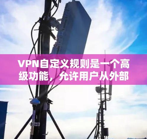 VPN自定义规则是一个高级功能，允许用户从外部访问国内或特定地区的网站。以下是对该功能的详细分析和步骤说明