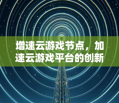 增速云游戏节点，加速云游戏平台的创新实践