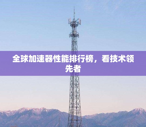 全球加速器性能排行榜，看技术领先者