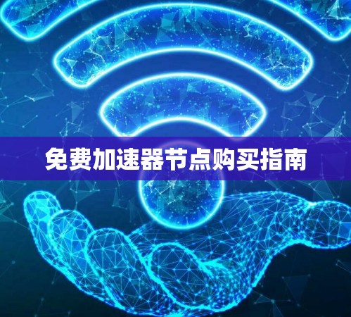 免费加速器节点购买指南