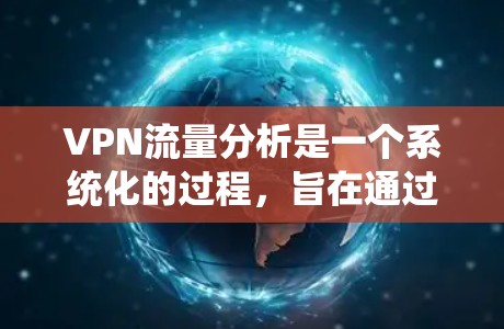 VPN流量分析是一个系统化的过程，旨在通过数据收集、清洗、分析和呈现，帮助用户或研究者理解VPN网络流量的模式和趋势。以下是一个系统化的步骤指南