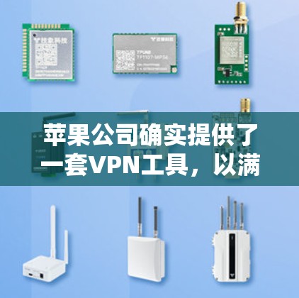 苹果公司确实提供了一套VPN工具，以满足不同用户的需求。以下是苹果公司提供的主要VPN工具