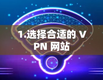 1.选择合适的 VPN 网站