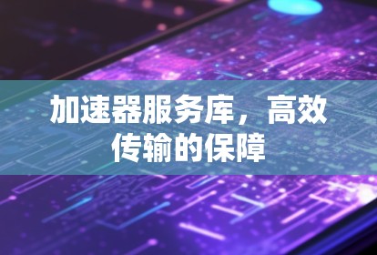 加速器服务库，高效传输的保障