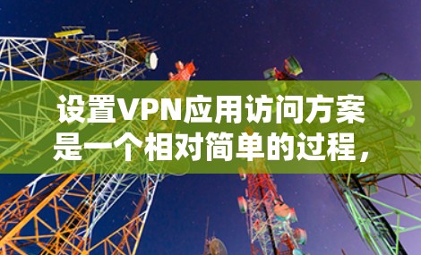 设置VPN应用访问方案是一个相对简单的过程，但为了确保安全和合规，建议按照以下步骤进行