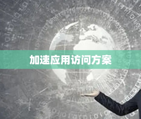 加速应用访问方案