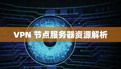 VPN 节点服务器资源解析