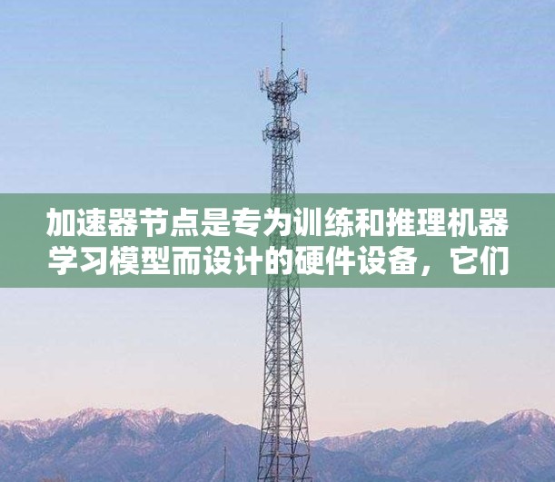 加速器节点是专为训练和推理机器学习模型而设计的硬件设备，它们可以显著提升模型训练和推理的速度和效率。以下是对加速器节点的推荐和总结，帮助您更好地选择适合的设备