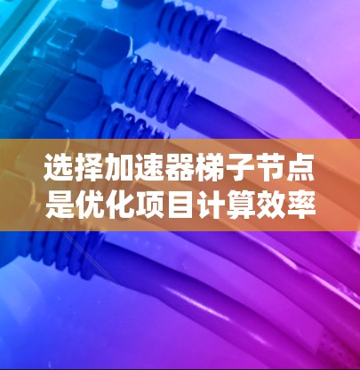 选择加速器梯子节点是优化项目计算效率的关键步骤。以下是对梯子节点选择的详细分析