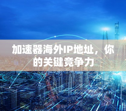 加速器海外IP地址，你的关键竞争力