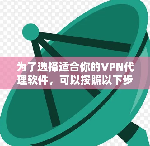 为了选择适合你的VPN代理软件，可以按照以下步骤进行