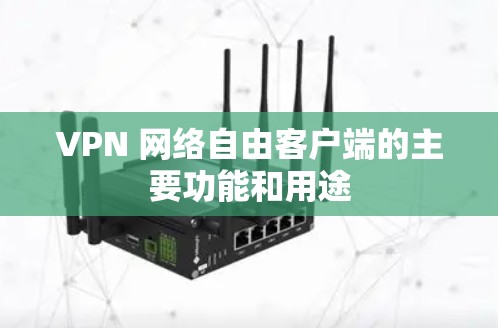 VPN 网络自由客户端的主要功能和用途