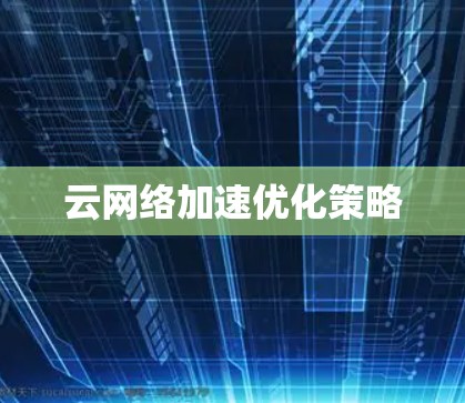 云网络加速优化策略