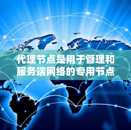 代理节点是用于管理和服务端网络的专用节点，以下是根据您的需求总结的推荐步骤和建议