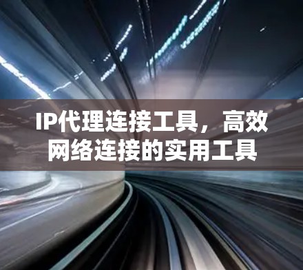 IP代理连接工具，高效网络连接的实用工具