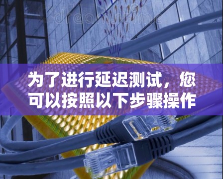 为了进行延迟测试，您可以按照以下步骤操作