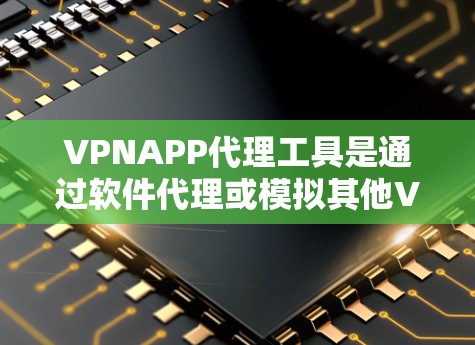 VPNAPP代理工具是通过软件代理或模拟其他VPN服务的工具，用于在手机上进行VPN传输。以下是对这些工具的详细评价和使用指南