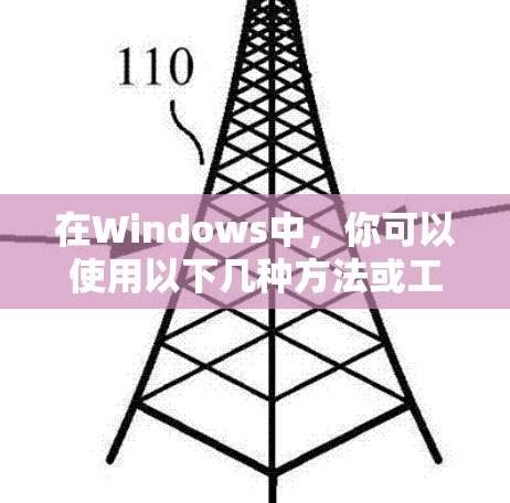 在Windows中，你可以使用以下几种方法或工具来实现VPN（Virtual Private Network）功能。以下是几种常见的VPN工具及其使用方法