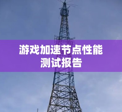 游戏加速节点性能测试报告