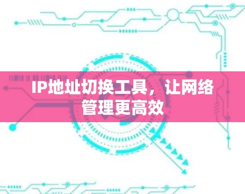 IP地址切换工具，让网络管理更高效
