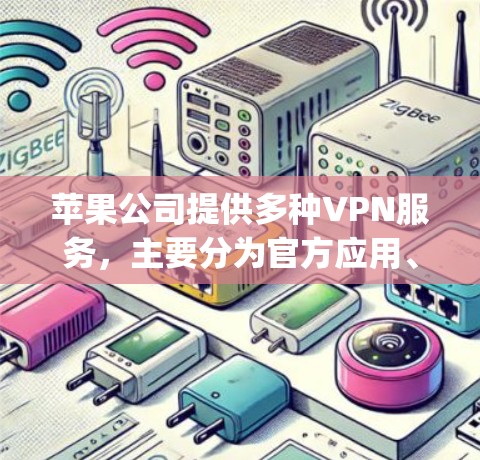 苹果公司提供多种VPN服务，主要分为官方应用、第三方应用和Mac App Store服务。以下是详细介绍