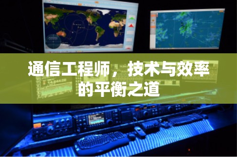 通信工程师，技术与效率的平衡之道